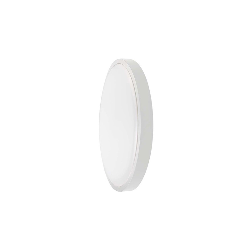 plafoniera 24w ip44 4000k alb neutru - alb