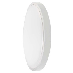 plafoniera 24w ip44 4000k alb neutru - alb