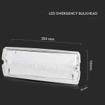 lampa iesire de urgenta 3w 1.5ah 6400k