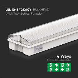 lampa iesire de urgenta 3w 1.5ah 6400k