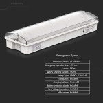 lampa iesire de urgenta 3w 1.5ah 6400k