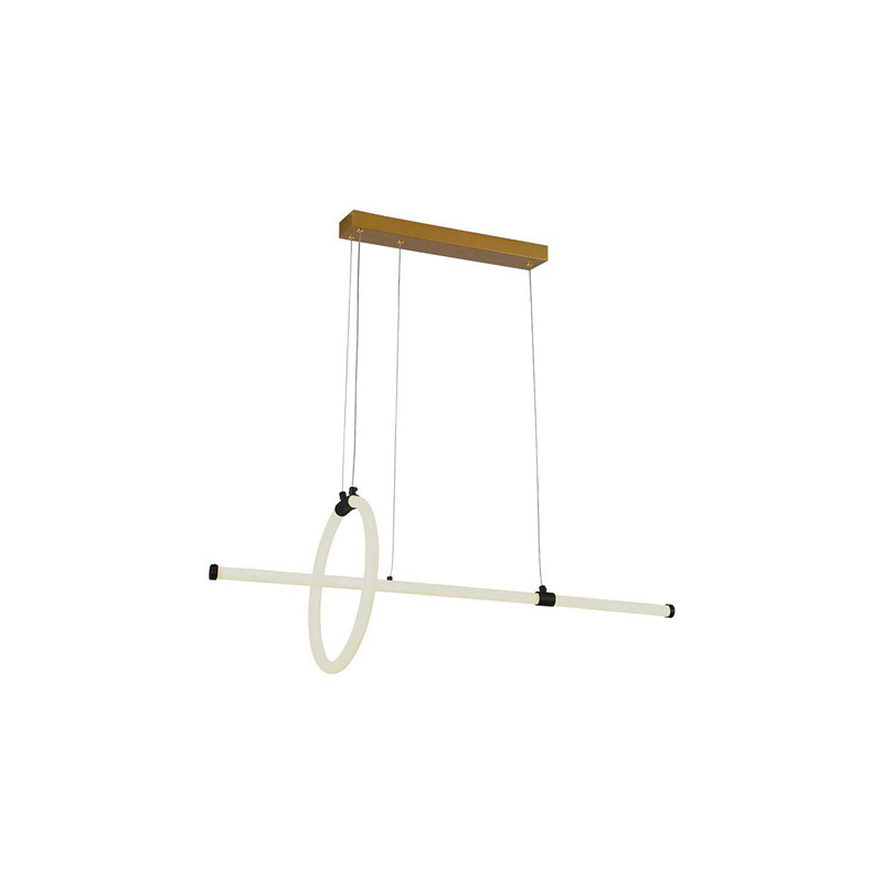candelabru led 16w 3000k 86x100cm - negru