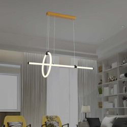candelabru led 16w 3000k 86x100cm - negru