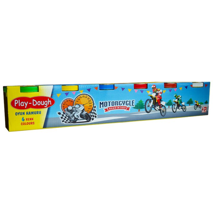 plastilina 6 culori 100g heroes