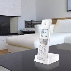 telefon dect d4701 alb philips