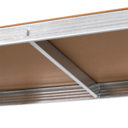 raft metalic 5 polite 750kg mdf 180x90x40 rebel