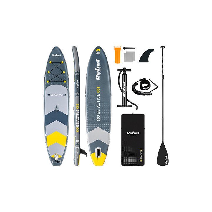 set placa gonflabila stand up paddle 350x80x15 cm