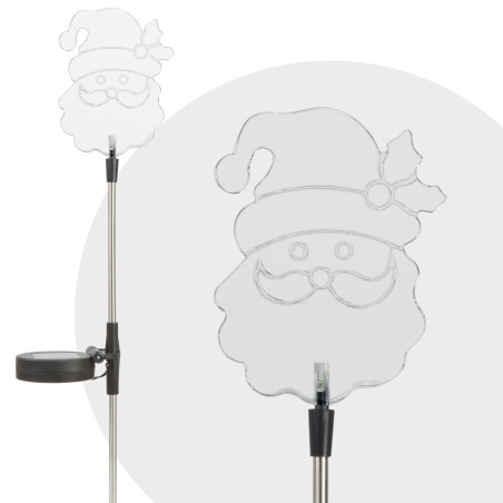 lampa solara led - model ,,mos craciun"