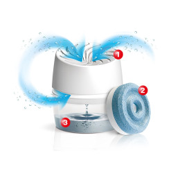 aparat de dezumidificare pt. bai ceresit stop aero360°