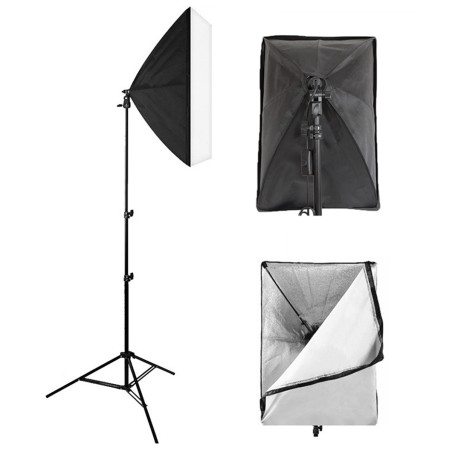 SoftBox - kit foto portatil - perfect pentru fotografie de produs și portret