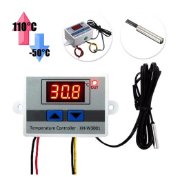 Termostat electronic , regulator de temperatura 110°C -50°C 230v, XH-W3001