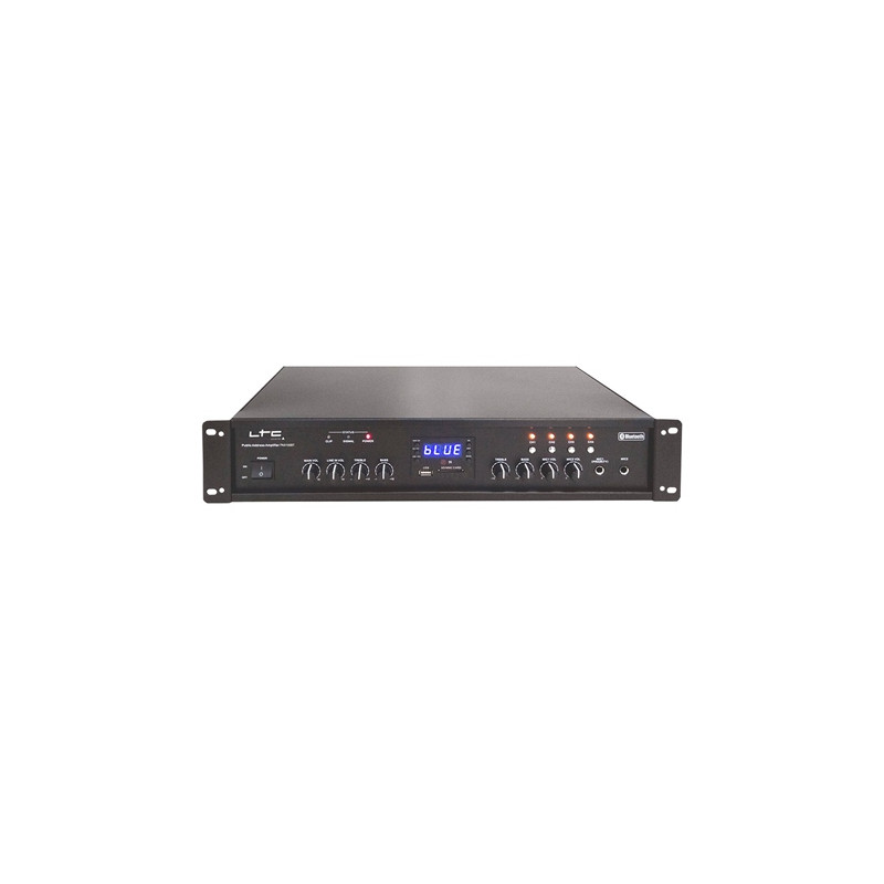 AMPLIFICATOR LINIE 100V/8OHM 150W USB BLUETOOTH AMPLIFICATOR LINIE 100V/8OHM 150W USB BLUETOOTH