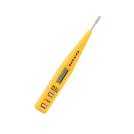 Creion de tensiune, Tester tensiune Chrome 12-220V Afisaj LCD