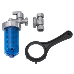 filtru anticalcar pentru centrala ermetiq, cu flansa rotativa, 1/2"