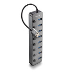hub usb 3.0 cu 8 porturi si alimentator ihub8  ngs