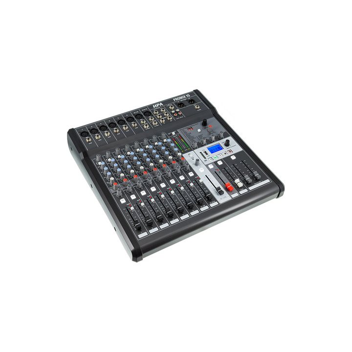 mixer digital 10 canale 48v bt/usb/sd