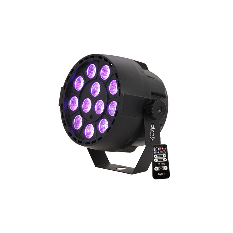 mini par led rgb dmx 12x3w