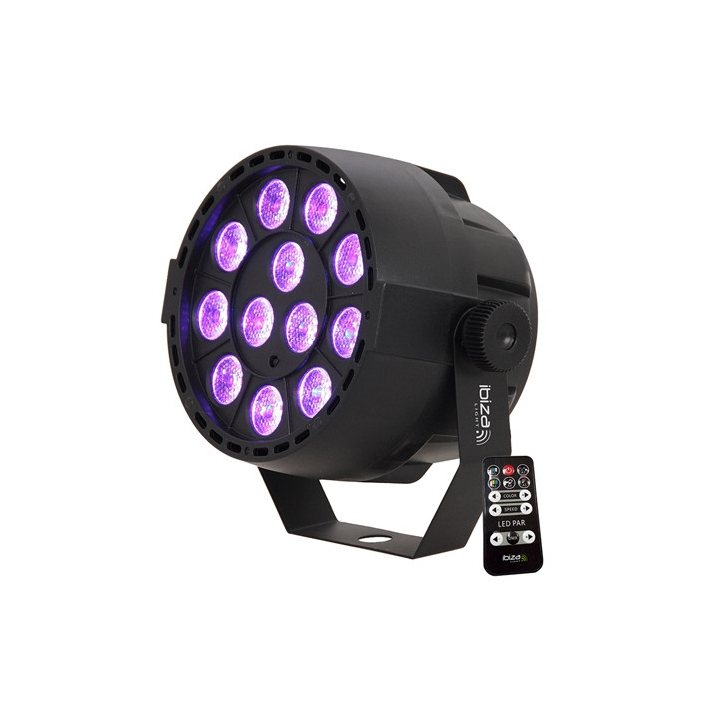 mini par led rgb dmx 12x3w