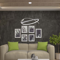 candelabru led dimabil 48w 3000k 80x120cm - alb