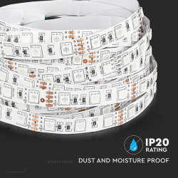 banda led smd5050 60led/m galben ip20 5m