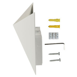 lampa led 5w 3000k alb cald ip65 - alb