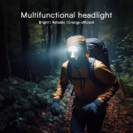 frontala led 3w + 5w led cob ip43 cu incarcare tip c