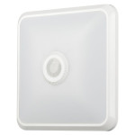 plafoniera led 12w ip20 senzor de miscare 3in1 - alb