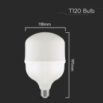 bec led t120 e27/e40 40w 4000k alb neutru
