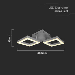 corp iluminat led 14w 3000k alb cald