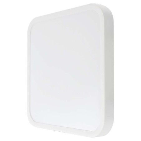 plafoniera led 30w ip44 cu senzor 4000k alb neutru - alb