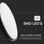 plafoniera led 24w 4000k ip44 cu senzor de miscare plafoniera led 24w 4000k ip44 cu senzor de miscare