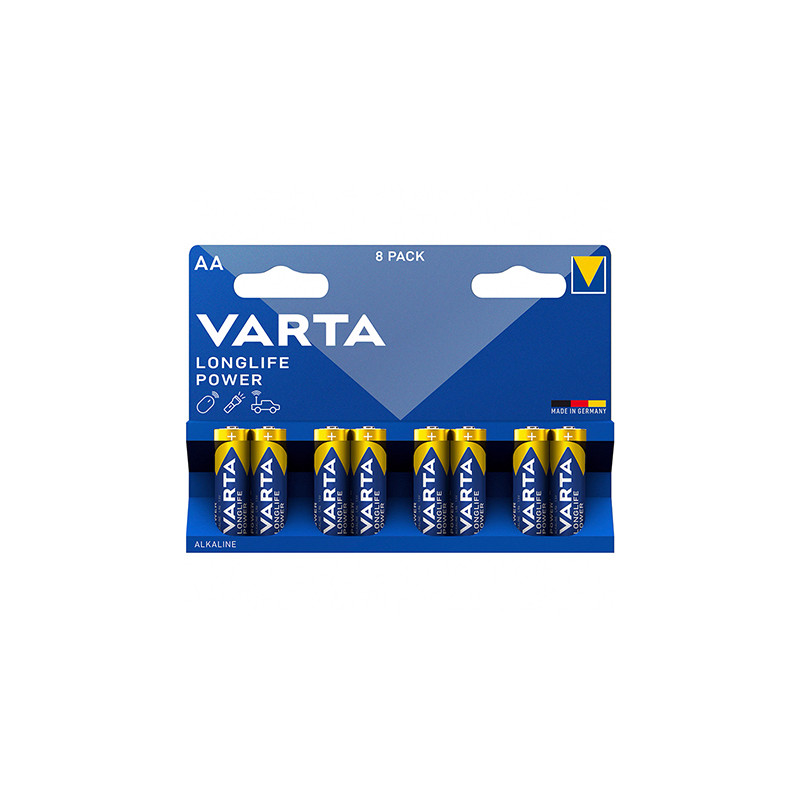 baterie alcalina lr06 longlife power blister 8buc varta baterie alcalina lr06 longlife power blister 8buc varta