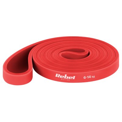 set 3 benzi elastice latex power band 4-32kg rebelactiv