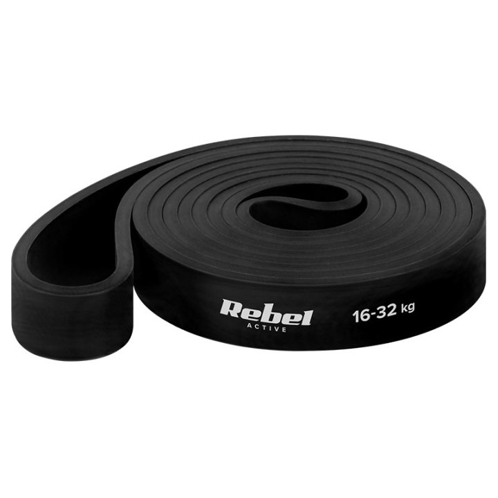 set 3 benzi elastice latex power band 4-32kg rebelactiv