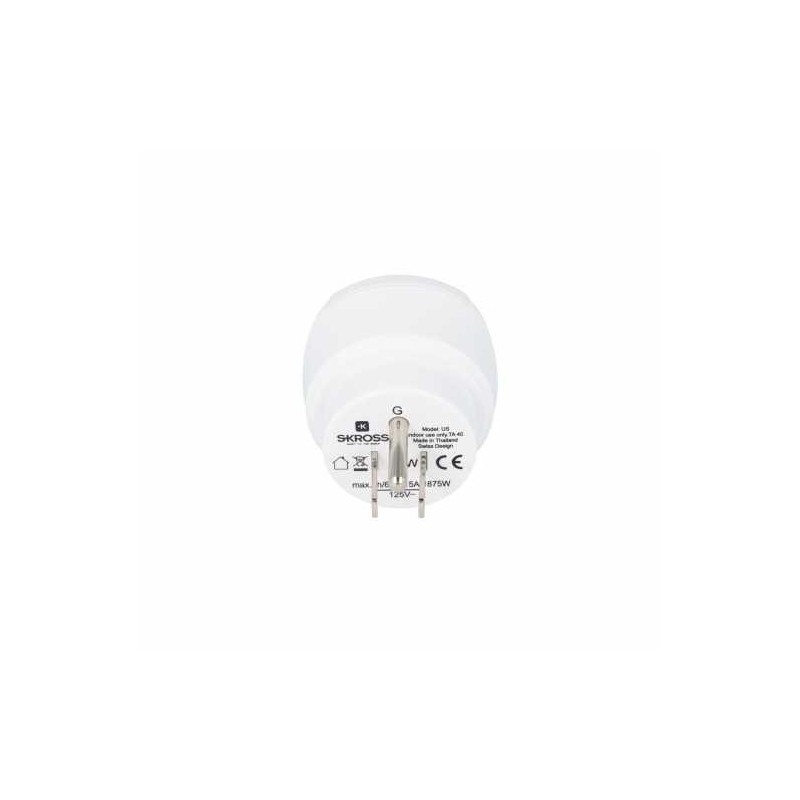 Adaptor priza EU - USA Skross Cod EAN: 7640166320050