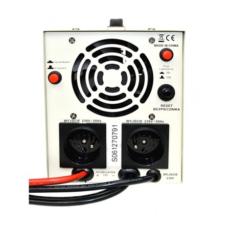 UPS Centrala Termica, Iesire Sinus Pur PRO 800 VA 500W , baterie externa neinclusa, VOLT Polska