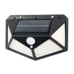 lampa led solara 6w cu senzor de miscare 6000k