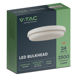 plafoniera led 24w ip54 4000k