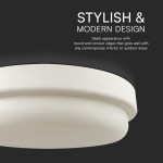 plafoniera led 24w ip54 4000k