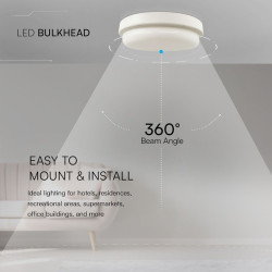 plafoniera led 24w ip54 4000k