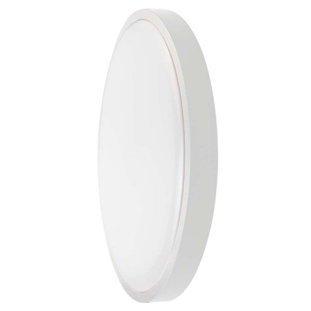 plafoniera 18w ip44 4000k alb neutru - alb