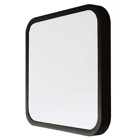 plafoniera led 36w ip44 cu senzor 4000k alb neutru - negru
