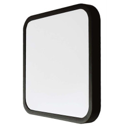 plafoniera led 36w ip44 cu senzor 4000k alb neutru - negru