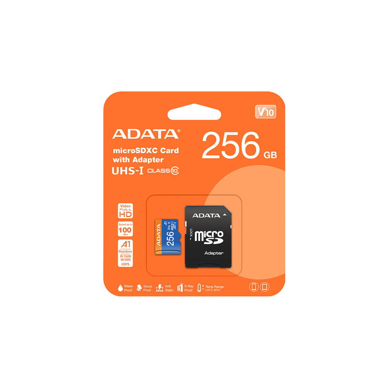 micro sd card 256gb class 10 adata