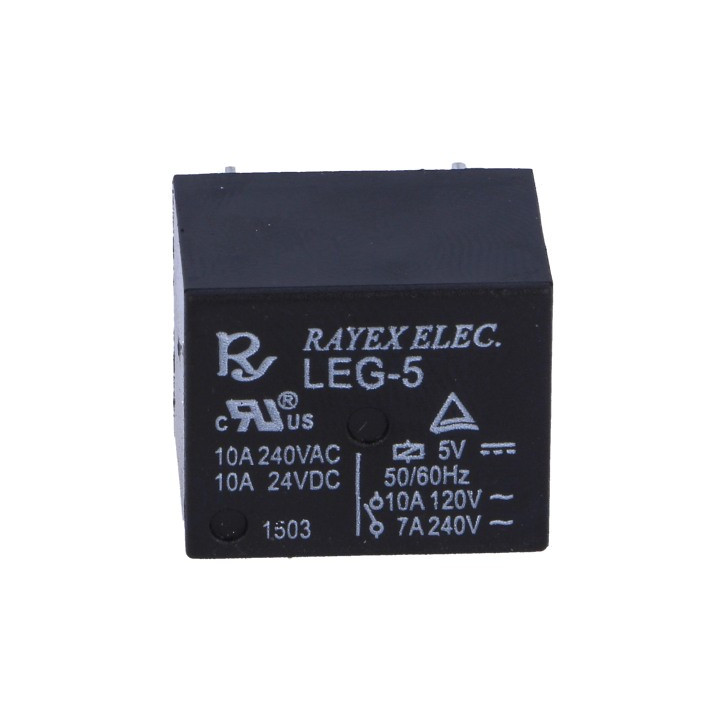 Relee, Releu  electromagnetic SPDT Ubobină: 5VDC 10A/120VAC 10A/24VDC -11, dioda.ro