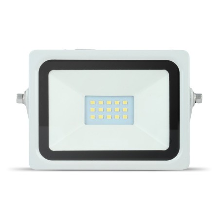 Proiector LED exterior SMD EVO 10W 6000K alb rece