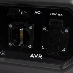 generator detoolz 2.5kw 2 prize 230v benzina, 4t, pornire manuala 15l fara roti g01