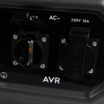 generator detoolz 2.5kw 2 prize 230v benzina, 4t, pornire manuala 15l fara roti g01