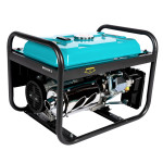 generator detoolz 2.5kw 2 prize 230v benzina, 4t, pornire manuala 15l fara roti g01