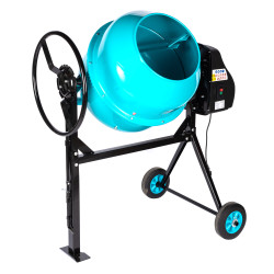 betoniera detoolz 180l, 1000w, cu roti si coroana de fonta